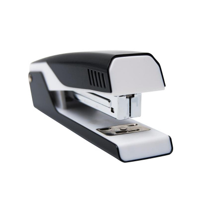 Степлер канцелярский до 20 листов KW-Trio Bravo черный - фото 2