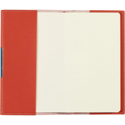Еженедельник недатированный А6 искусственная кожа 80 л Bruno Visconti Metropol красный - фото 15