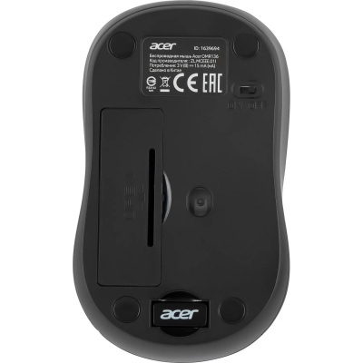 Мышь компьютерная беспроводная Acer OMR136 (ZL.MCEEE.01J) чёрно-красная - фото 9