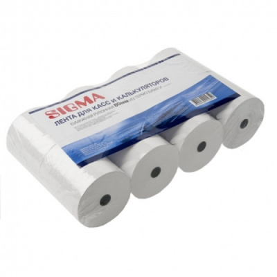 Чековая лента 80 мм 80 м Sigma - фото 1