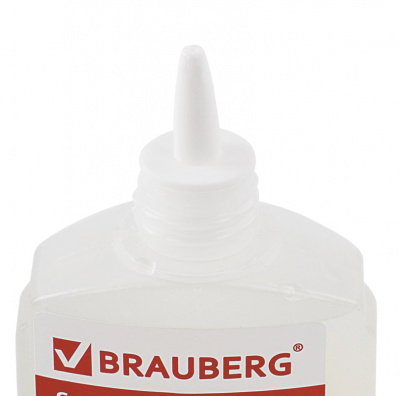 Клей канцелярский силикатный 110 г Brauberg - фото 2