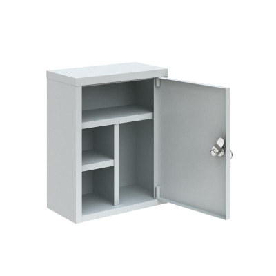 Аптечка металлическая P_АМ-1 медицинская 300х160х380 - фото 2