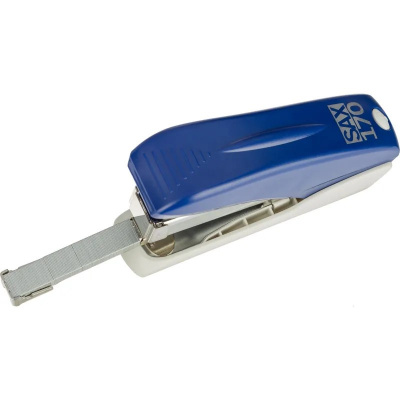 Степлер канцелярский до 40 листов Sax 170 синий - фото 6