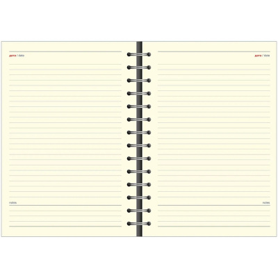 Ежедневник недатированный А5 искусственная кожа 96 л Attache Selection Fluid бирюзовый - фото 25