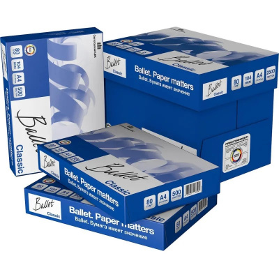 Бумага для офисной техники А4 Ballet Classic (80 г/м², марка В, 500 листов) - фото 2