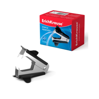 Антистеплер для скоб Erich Krause Classic черный - фото 1