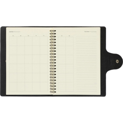 Ежедневник недатированный А5 искусственная кожа 96 л Attache Selection Fluid бирюзовый - фото 7