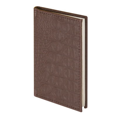 Телефонная книга А7 твердый переплет 56 л Brauberg Cayman - фото 1