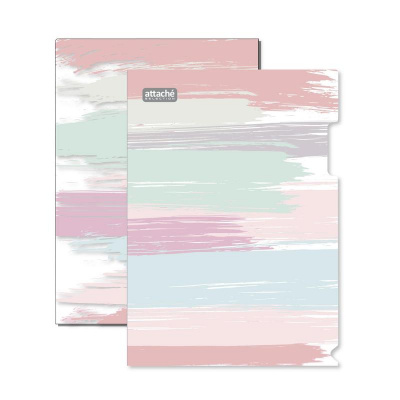 Папка уголок А4 200 мкм Attache Selection Pastel в ассортименте - фото 4