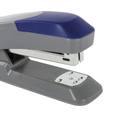Степлер канцелярский до 20 листов Brauberg Delta серый - фото 3