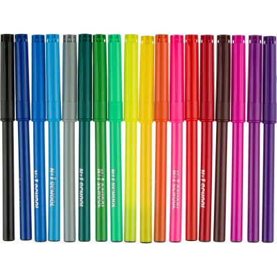 Фломастеры 18 цветов №1 School Space time - фото 4