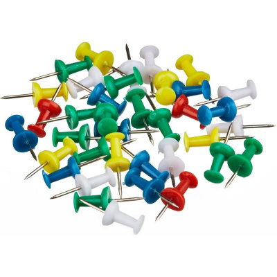 Набор канцелярский Attache 3 отделения (кнопки, зажимы для бумаг 19 мм, скрепки 28 мм) - фото 3