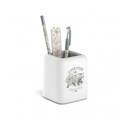 Набор настольный пластиковый 4 предмета ErichKrause Forte, ассорти из 4 дизайнов - фото 5