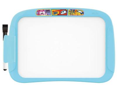 Доска магнитно-маркерная Deli EH50002 Super Wings магнитно-маркерная лак синий 20.5x28.6см пластик р - фото 1