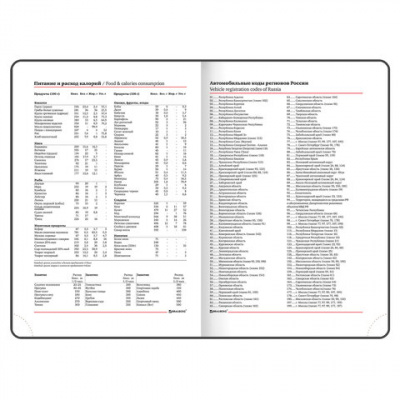 Ежедневник недатированный А5 экокожа 136 л Brauberg Finest бежевый - фото 6