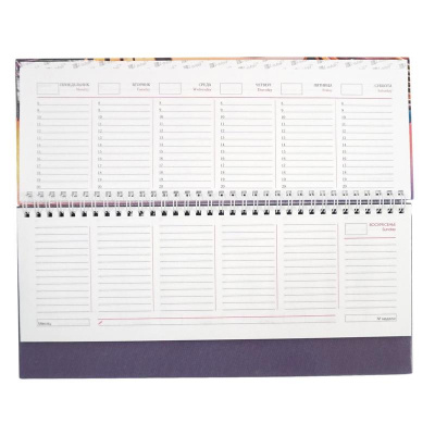 Планинг недатированный 300x140 мм 7БЦ 56 л Listoff Современная архитектура - фото 4