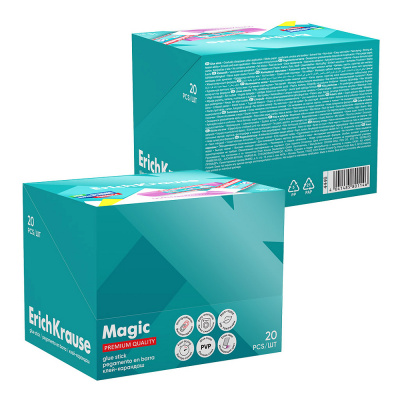 Клей-карандаш 15 г Erich Krause Magic - фото 4