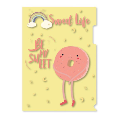 Папка-уголок А4 200 мкм Attache Selection Sweet life в ассортименте - фото 5
