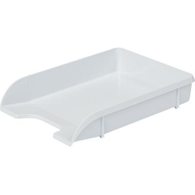 Лоток горизонтальный для бумаг Attache Триколор пластиковый (уп. 3 штуки) - фото 2