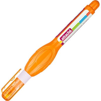 Корректирующий карандаш 5 мл Attache на быстросохнущей основе цвет корпуса в ассортименте - фото 8