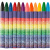 Мелки восковые 12 цветов круглые Луч Классика - фото 2