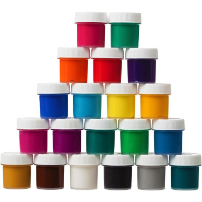 Гуашь 20 цветов по 20 мл Гамма Классика - фото 2