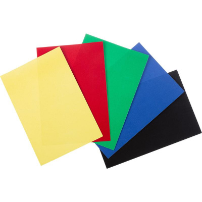 Картон цветной бархатный А4 5 листов 5 цветов Альт - фото 2