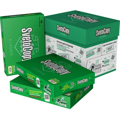 Бумага для офисной техники А4 SvetoCopy Classic (80 г/м², марка С, 500 листов) - фото 2