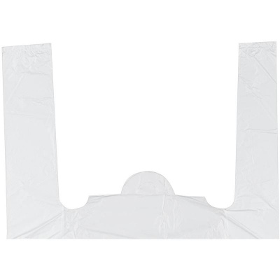 Пакет-майка ПНД белый - фото 2