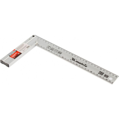 Угольник MATRIX 300 мм аллюминиевый, литой - фото 2