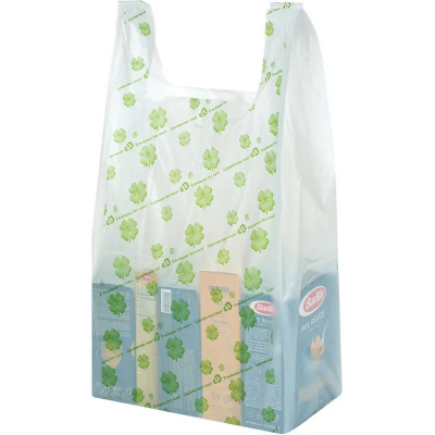 Пакет Майка БИО с рис 29*55*2*7см 15мкм 1шт - фото 2