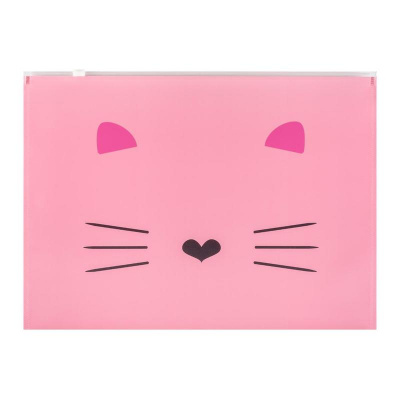 Папка-конверт на молнии А4 до 25 листов №1 School Kitty - фото 2