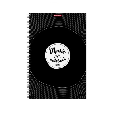 Тетрадь нотная А4 24 листа Erich Krause Just Music - фото 1