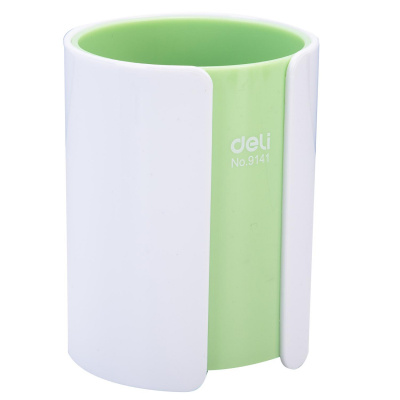 Подставка-стакан для ручек и карандашей Deli Е9141 цвет в ассортименте - фото 13