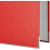 Папка-регистратор А4 75 мм Attache красная ПВХ и бумвинил с металлическим уголком - фото 7