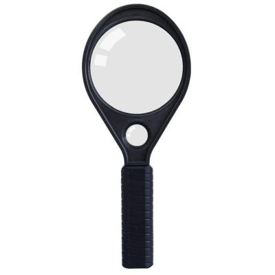 Лупа 50 мм кратность увеличения 3 Deli 9092 - фото 1