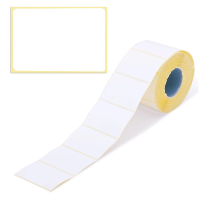 Термоэтикетки 58х40 мм белые ТермоТоп (1 рулон 700 шт) - фото 1