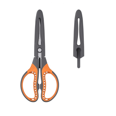 Ножницы 165 мм остроконечные с защитным колпачком Erich Krause Protector - фото 2