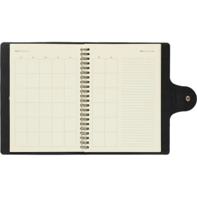 Ежедневник недатированный А5 искусственная кожа 96 л Attache Selection Fluid бирюзовый - фото 14