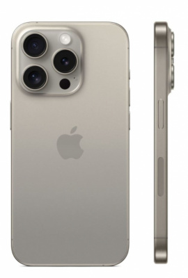Смартфон Apple iPhone 15 Pro Max A3105 256Gb титан (MU6R3J) - фото 3