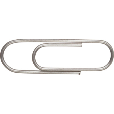 Скрепки канцелярские 28 мм металлические без покрытия Attache (уп. 100 шт) - фото 3