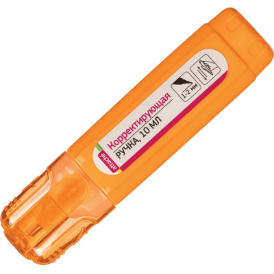 Корректирующий карандаш 10 мл Attache на быстросохнущей основе цвет корпуса в ассортименте, цена, описание, фото 4 Корректирующий карандаш 10 мл Attache на быстросохнущей основе цвет корпуса в ассортименте - фото 4