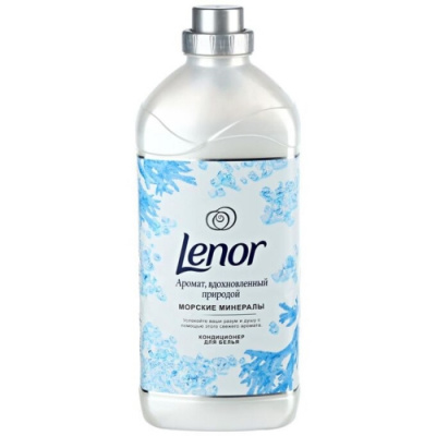 Кондиционер для белья 910 мл Lenor Морские минералы - фото 1