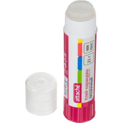 Клей-карандаш 21 г Attache прозрачный - фото 3