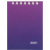 Блокнот А7 в клетку 40 л на спирали Attache Градиент фиолетовый, цена, описание, фото 1 Блокнот А7 в клетку 40 л на спирали Attache Градиент фиолетовый - фото 1