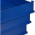 Лоток для бумаг горизонтальный синий Han с индексным окном - фото 4