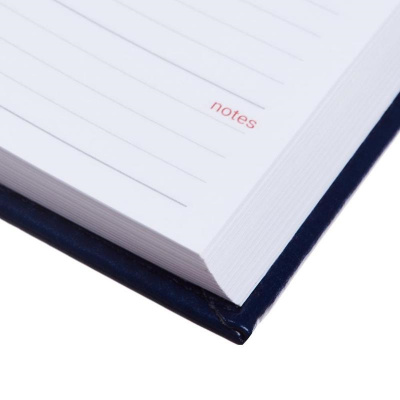 Ежедневник недатированный А6 искусственная кожа 144 л Attache Agenda синий - фото 4