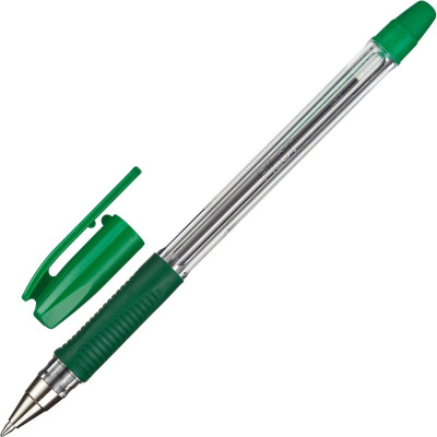 Ручка шариковая Pilot BPS-GP-F 0.22 мм зеленая - фото 1