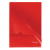Папка уголок А4 150 мкм Brauberg красная, цена, описание, фото 1 Папка уголок А4 150 мкм Brauberg красная - фото 1