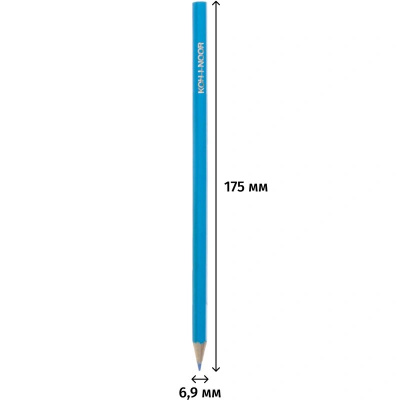 Карандаши цветные 36 цветов шестигранные Koh-I-Noor Sport - фото 2